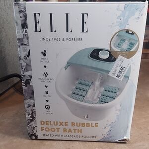 Elle Deluxe Bubble Foot Bath